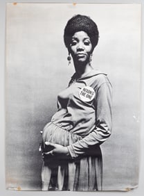 1968 NIXON'S THE ONE POSTER