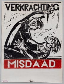 DUTCH SOUTH AFRICAN PROPAGANDA POSTER