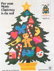 19 US POSTAL SERVICE STAMP ADVERTISEMENT POSTERS