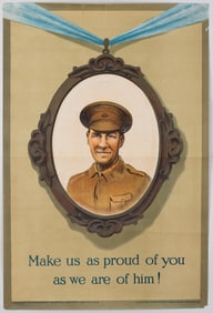 PROUD OF YOU BRITISH WWI RECRUITING POSTER