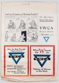 YWCA WWI PROPAGANDA POSTERS