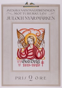 SWEDISH TUBERCULOSIS HANGING POSTER