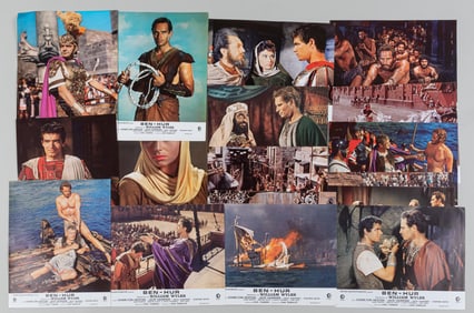 18 BEN HUR OFFICIAL MOVIE CARDS