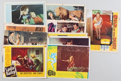 23 TECHNICOLOR FILM LOBBY CARDS