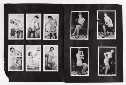 10 VINTAGE STRIP SET NUDE PHOTOGRAPHS