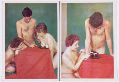 2 VINTAGE ADULT FETISH PHOTOGRAPHS