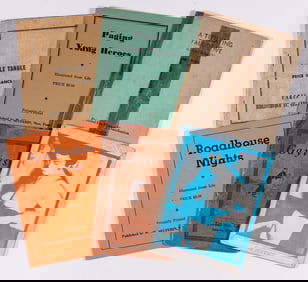 6 VINTAGE ADULT EROTICA BOOKS