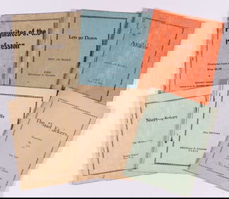 6 VINTAGE EROTICA ADULT BOOKS