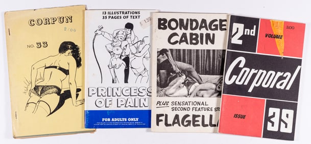 VINTAGE ADULT FETISH MAGAZINES