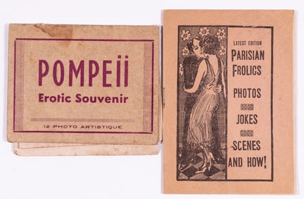 VINTAGE EROTICA CARTOON BOOKS