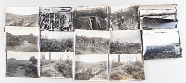 50 WWI WESTERN FRONT PHOTOGRAPHS