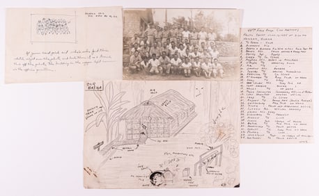 WWII BURMA 44TH FIELD HOSPITAL PHOTOGRAPH