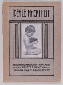 1923 GERMAN NUDITY BOOK 'IDEALE NACKTHEIT'