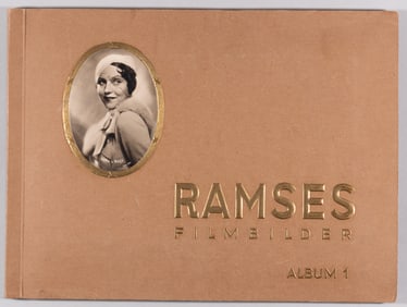 RAMSES CIGARETTES FILM CARD ALBUM