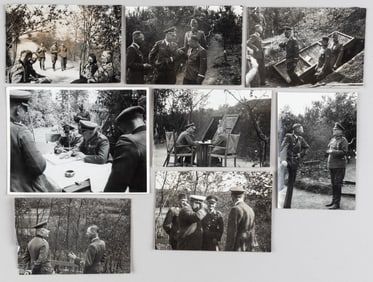 HITLER & HIMMLER IN NORWAY 8 PHOTOGRAPHS
