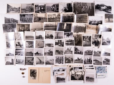 130+ WWII GERMAN PHOTOS AND CIGARETTE CARDS