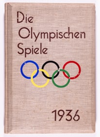 THE OLYMPIC GAMES 1936 STEREO VIEW BOOK