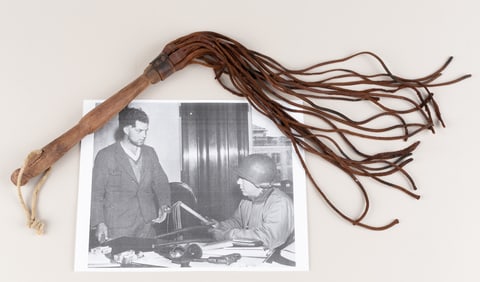 CONCENTRATION CAMP GUARD WHIP