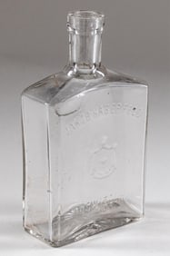 JAKOB HABERFELD LIQUOR BOTTLE FROM AUSCHWITZ