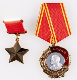 HERO OF THE SOVIET UNION MEDALS (2)