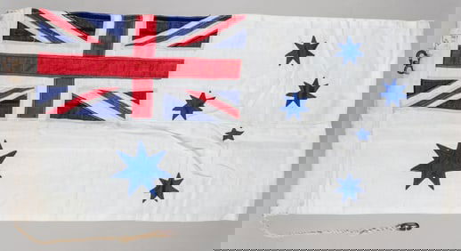 VIETNAM WAR RAN AUSTRALIAN NAVY WHITE ENSIGN FLAG