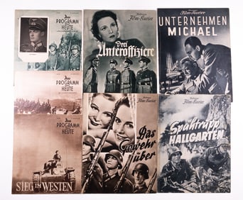 7 THIRD REICH WAR MOVIE PROGRAMS