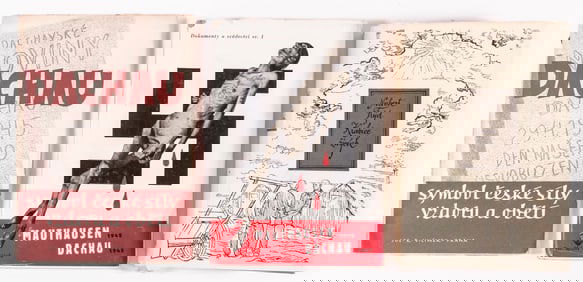 3 CONCENTRATION CAMP BOOKS [DACHAU, MAUTHAUSEN]