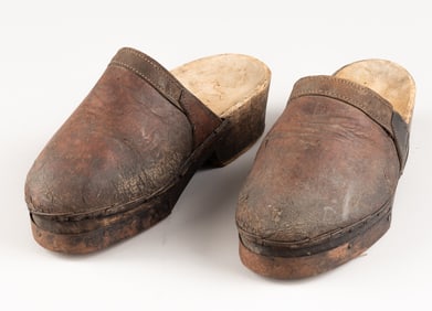 CONCENTRATION CAMP PRISONER SHOES