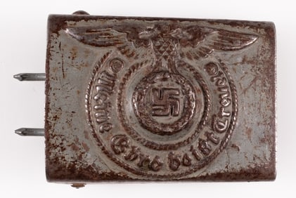 WAFFEN-SS ASSMANN BELT BUCKLE RZM 155/43