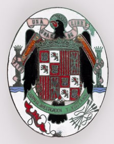 FRANCOS SPANISH INVESTIGATION AND SURVEILLANCE CORPS BADGE