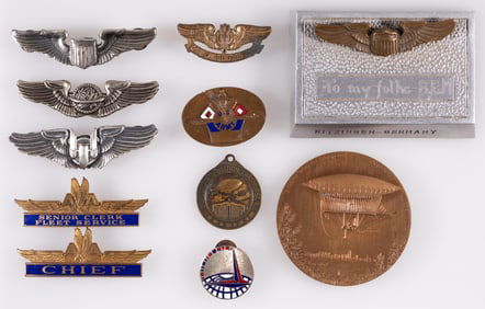 US AVIATION WINGS BADGES [11 PCS]
