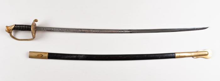 HILBORN AND HAMBURGER US MARINE CORPS NCO CEREMONIAL SWORD