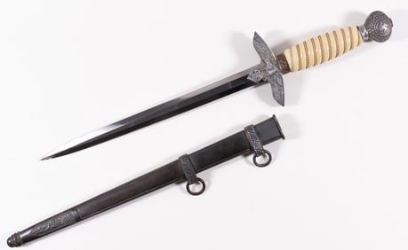 WWII GERMAN 2ND PATTERN LUFTWAFFE UNMARKED DAGGER