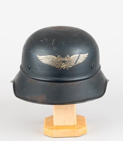 WWII GERMAN LUFTSCHUTZ DEFENSE HELMET