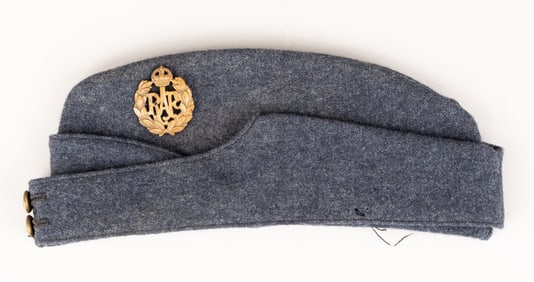 WWII BRITISH RAF OVERSEAS WOOL CAP