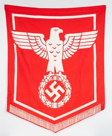 WWII NSDAP REICHSADLER EAGLE PODIUM BANNER