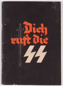 WAFFEN-SS RECRUITMENT BOOK DICH RUFT DIE SS