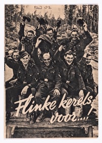 DUTCH WAFFEN-SS RECRUITMENT BROCHURE FLINKE KERELS VOOR...