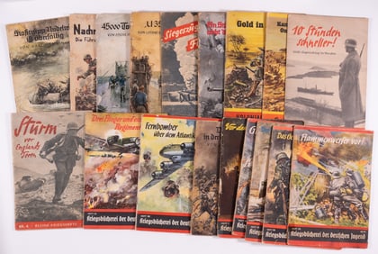 18 GERMAN HITLER YOUTH PROPAGANDA STORYBOOKS