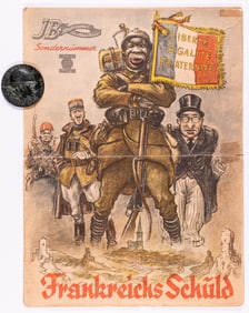 FRANKREICH'S SCHULD & THE WATCH ON THE RHINE MEDAL