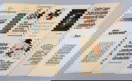 16 WWII GERMAN PROPAGANDA WOLCHENSPRUCH