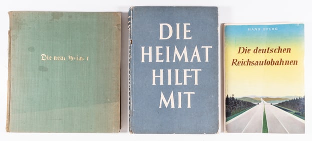 3 WWII GERMAN PROPAGANDA BOOKS