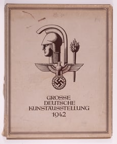 WWII 1942 GREAT GERMAN ART EXHIBIT PRINTS HEINRICH HOFFMANN