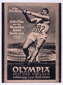 WWII GERMAN FILM KURIER OLYMPIA PROGRAM