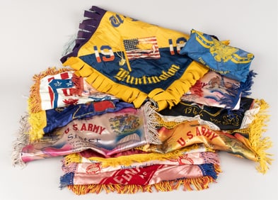 24 ARMY AIR FORCE AND ARMY PATRIOTIC PILLOW COVERS