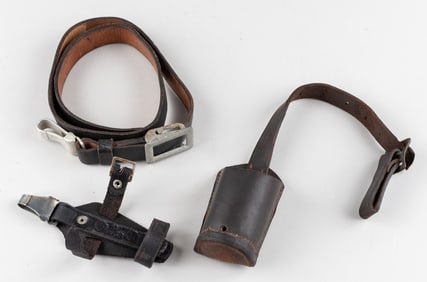 3x THIRD REICH GERMAN REICH LEATHER EQUIPMENT