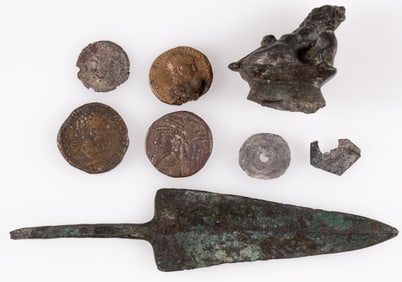 6 ANCIENT ROMAN ARTIFACTS