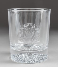 RONALD REAGAN PRESIDENTIAL WHISKEY GLASS