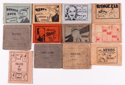 12 VINTAGE TIJUANA BIBLE SEX COMICS