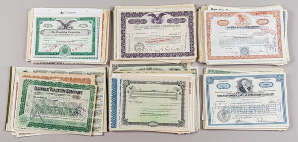 260X AMERICAN BUSINESS STOCK CERTIFICATES